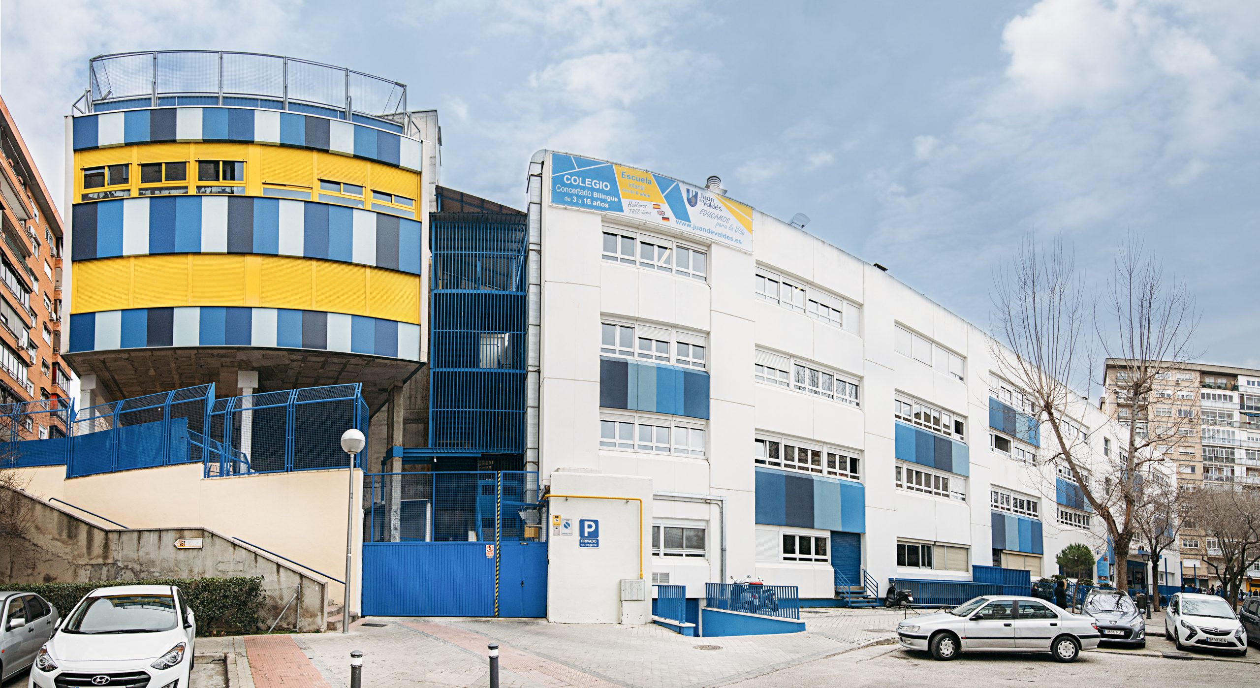 Imagen del Colegio Juan de Valdés, San Blas, Las Rosas, en Madrid